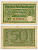 Германия 50 рейхспфеннигов 1940-1945 для оккупированных территорий Pick R135 бумага 6283-18-2-2