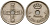 Норвегия 25 эре 1949 Хокон VII (1905-1957) KM 384 медно-никель 4189-751