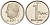Бельгия 1 франк 1995 Belgique KM 187 железо плакированное никелем UNC 192-512
