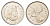 Канада 25 центов 2005 Leaf, Елизавета II (1952-2022), олень KM 493 сталь плакированная никелем UNC 4678-1137