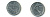 Франция 1/2 франка 1965 сеятель KM 931, Le Franc 198.3 никель 86-1751