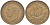 Великобритания 1/2 пенни 1945 Георг VI (1936-1952) KM 844, Spink 4115 бронза    4603-1031