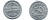 ГЕРМАНИЯ 50 ПФЕННИГОВ 1921 D KM 27, J. 301 алюминий 58-432