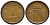 НОРВЕГИЯ 1 ЭРЕ 1957 ХОКОН VII (1905-1957) KM 398 бронза 66-142
