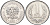 Польша 1 злотый 1987 MW, Народная Республика KM 49.2, Parchimowicz 214b алюминий UNC 4388-216