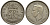 Великобритания 6 пенсов 1945 Георг VI (1936-1952) KM 852, Spink 4084 серебро 4538-556
