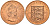 Джерси 1/12 шиллинга 1964 Елизавета II (1952-2022) KM 21 бронза aUNC 4367-313
