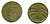 ГЕРМАНИЯ 5 РЕНТЕНПФЕННИГОВ 1924 F, KM 32, J. 308 алюминиевая бронза 35-166