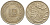 Сингапур 10 центов 1967 морской конек KM 3 медно-никель 105-1255