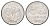 Бразилия 50 крузейро 1982 KM 594.1 нержавеющая сталь UNC 4642-1232