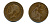 Великобритания 1 пенни 1919 Георг V (1910-1936) КМ 810, Spink 4051 бронза 47-236