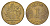 Исландия 1 крона 1971 KM 12a никель латунь UNC 4633-1246