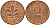ФРГ 2 пфеннига 1988 F J.381a, KM 106a сталь плакированная медью    4598-921