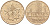 Франция 10 франков 1976 тип Матье KM 940, Le Franc 365.7-8 никель латунь 4394-331