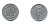ДАНИЯ 10 ЭРЕ 1961 C; S, ФРЕДЕРИК IX (1947-1972) KM 849.1 медно-никель 51-4411