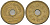 Япония 5 йен 1965 Yr. 40, Хирохито (1926-1989) KM 72a латунь 4174-112