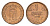 Норвегия 1 эре 1947 Хокон VII (1905-1957) KM 367 бронза 4632-1057
