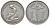 Бельгия 1 франк 1929 Belgique KM 89 никель 51-2051