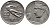 Италия 20 чентезимо 1921 R, Виктор Эммануил III (1900-1946) KM 44 никель 4398-221