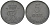 Дания 5 эре 1960 C; S, Фредерик IX (1947-1972) KM 843 цинк aUNC 4536-346