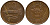 Исландия 10 эйре 1981 кальмар KM 25 бронза 211-819