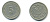ГЕРМАНИЯ 5 ПФЕННИГОВ 1905 D, KM 11, J. 12 медно-никель 4379-526