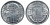 Франция 1 франк 1957 тип Morlon KM 885а.1, Le Franc 221.19 алюминий 4128-334