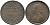 Британская Индия 1/2 анна 1862 Виктория (1837-1901) KM 468 медь 32-116