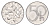 Чехия 50 геллеров 1997 KM 3 алюминий UNC 4674-662