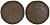 Швеция 1 скиллинг 1820 Карл XIV Юхан (1818-1844) KM 597 медь 413-5222