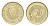 Кипр 1 цент 1987 KM 53.2 никель латунь UNC 4649-1143