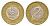 Польша 2 злотых 1995 Y 283 биметалл 4633-115