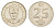 Турция 25 курушей 2007 Кемаль Ататюрк KM 1167 медь цинк никель 4647-625