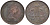 Великобритания 2 пенса 1981 Елизавета II (1952-2022) KM 916, Spink 4235 (C1) бронза 4561-553