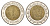 Египет 1 фунт 2007 сфинкс KM 940a биметалл 4673-826