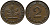 ФРГ 2 пфеннига 1964 G KM 106, J.381 бронза 99-135