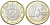 Сан-Марино 1 евро 2009 KM 485 биметалл UNC 4122-1224