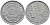 ФРАНЦИЯ 1 ФРАНК 1959 ТИП MORLON, LEGERE KM 885a.1, LE FRANC 221.23 алюминий 4397-717