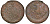 Россия 5 копеек 1779 ЕМ, Екатерина II (1762-1796), Орел образца 1780-1787 Биткин 630 медь 1103-4-24