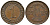 ГЕРМАНИЯ 1 РЕЙХСПФЕННИГ 1925 E KM 37, J. 313 бронза 39-867