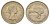 Новая Зеландия 1 флорин = 2 шиллинга 1965 Елизавета II (1952-2022), птичка киви KM 28.2 медно-никель UNC 4650-817