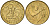 Западная Африка (BCEAO) 25 франков 2002 KM 9 алюминиевая бронза UNC 4185-211
