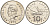 Французская Новая Каледония 10 франков 1972 лодка KM 11 никель  UNC  4610-524