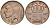 БЕЛЬГИЯ 50 САНТИМОВ 1985 BELGIE KM 149.1 бронза 4528-954