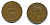 Великобритания 1 пенни 1939 Георг VI (1936-1952) KM 845, Spink 4114 бронза 540-636