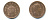 Великобритания 1 пенни 1996 Елизавета II (1952-2022) KM 935a, Spink 4391 (B4) сталь плакированная медью 177-1142