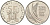 Франция 5 франков 1989 100 лет Эйфелевой башне KM 968 никель UNC 4599-312