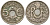 Франция 5 сантимов 1926 KM 875 медно-никель 4596-567