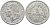 ФРАНЦИЯ 5 ФРАНКОВ 1945 9 ОТКРЫТАЯ KM 888b.1, LE FRANC 339.3 алюминий 111-1124