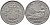 Испания 2 песеты 1870 (74) DE-M KM 654 серебро серебро 443-623
